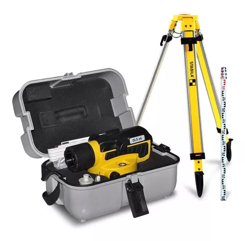 NIVEL ÓPTICO STABILA Ols26 + TRÍPODE + REGAL