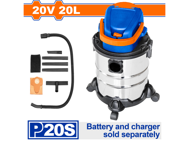 ASPIRADORA 20LT A BATERIA P20S 20VOLT 8.0KPA WQV1A20