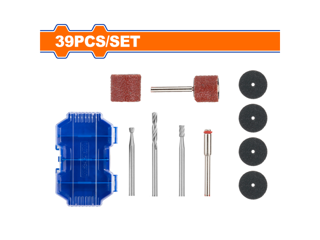 SET X 39 PCS ACCESORIO MINI TORNO