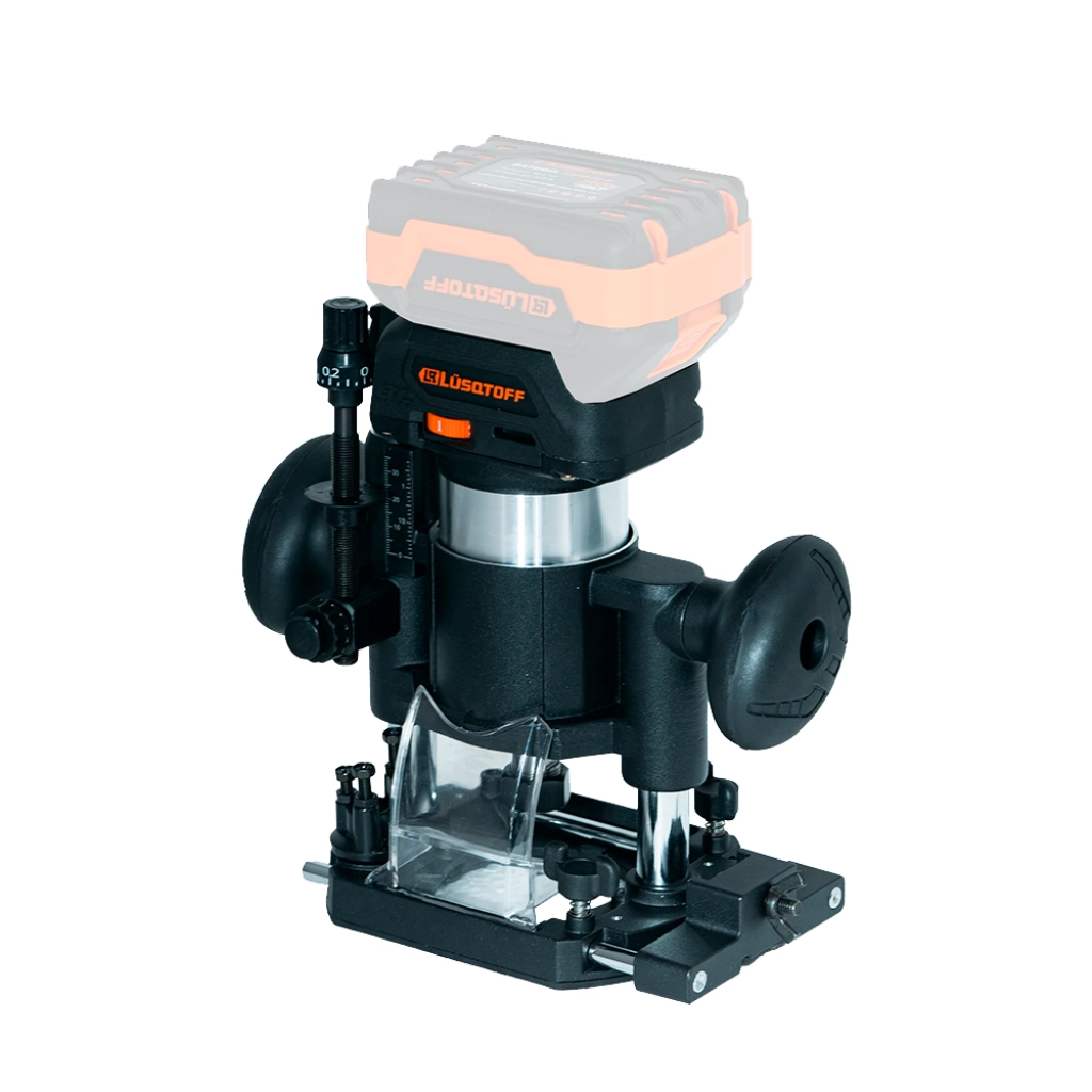 ROUTER A BATERIA - 6 A 8 MM - SIN CARG NI BATERIA - BLACK SERIES