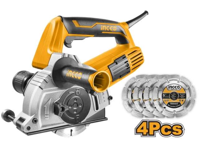 ACANALADORA 4 DISCOS 1500W 8500 RPM INGCO WLC15008