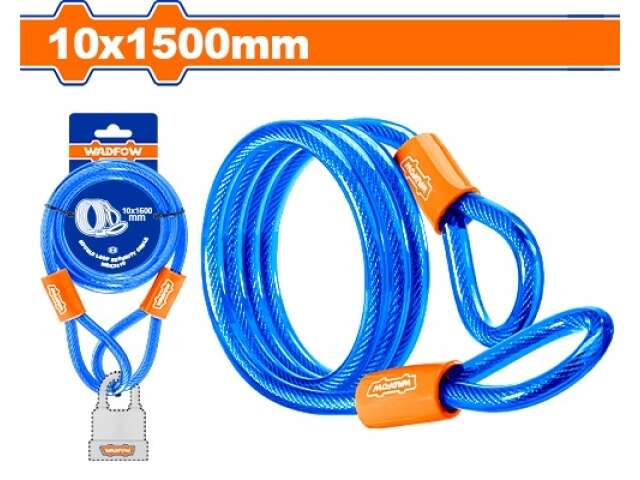 CADENA SEGURIDAD EN U 10X1500MM WADFOW WBK3110