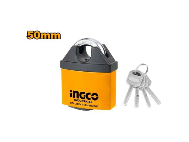 CANDADO DE HIERRO 50MM RESISTENTE AL INTERPERIE INGCO DBIK4501