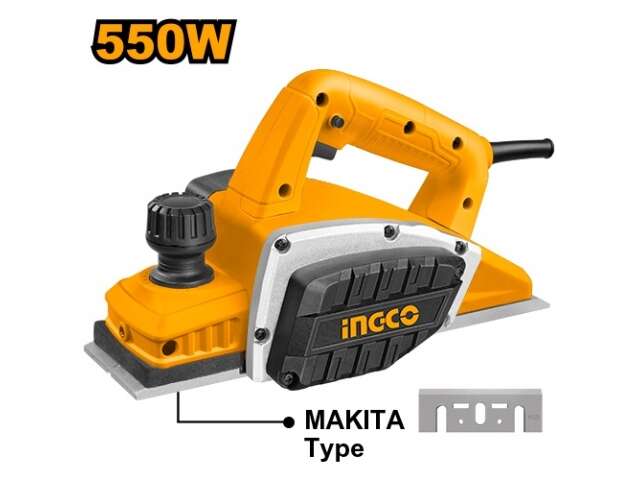 CEPILLO CARPINTERO ELECTRICO 550W INGCO PL5508
