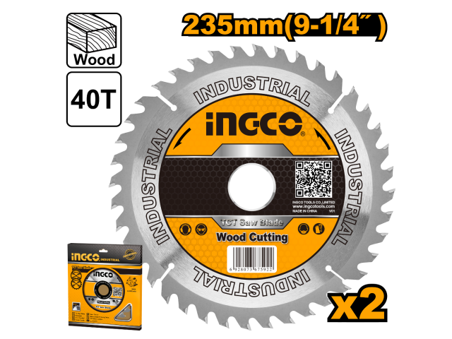 DISCO X 2 9 1/4" P CIRCULAR INGCO TSB1235252