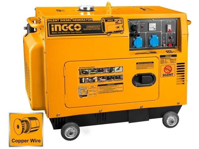 GENERADOR SILENCIOSO DIESEL 5.0 KW GSE50001 INGCO
