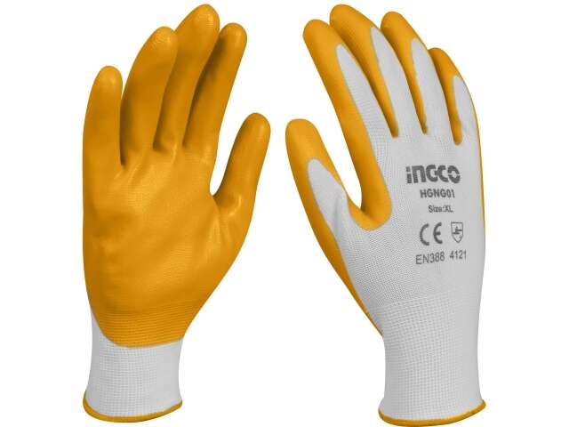 GUANTES DE NITRILO INGCO  TALLE XL