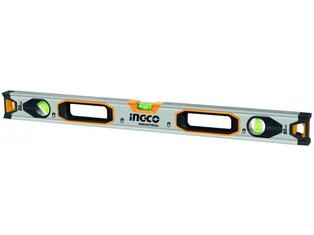 NIVEL IMANTADO ALUMINIO 80CM INGCO HSL38080M