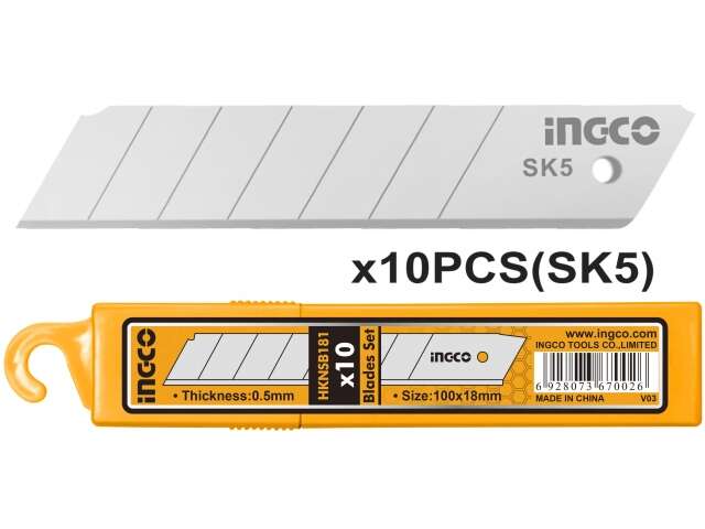 REPUESTO TRINCHETA PACK X 10 HKNSB181 INGCO