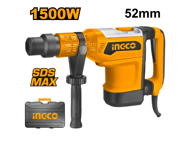 ROTOMARTILLO SDS MAX 1500W 52MM 15J INGCO RH1500528