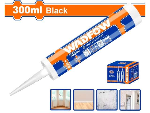 SELLADOR ACRILICO 300ML NEGRO WADFOW WGQ2T23