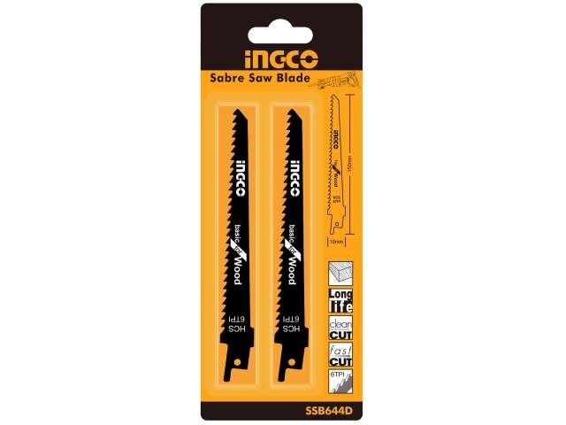 SIERRAS PARA SIERRA SABLE MADERA REPUESTO PACK X2 SSB644D