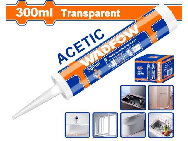 SILICONA TRANSPARENTE 300ML WADFOW WGQ2T32