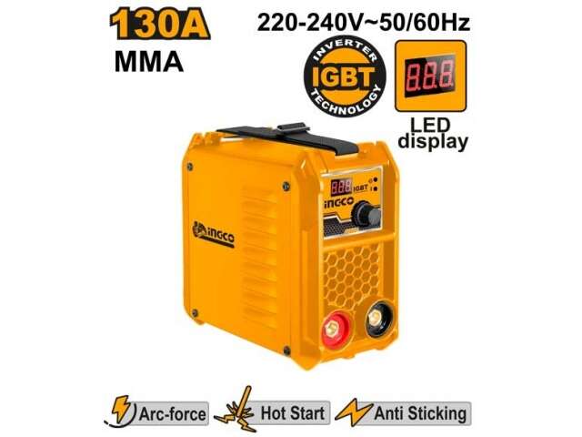 SOLDADORA INVERTER 130AMP MMA NEW MODEL INGCO ING-MMA13018
