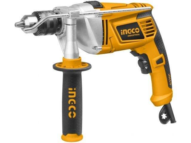 TALADRO 13MM INGCO ID11008 PERCUTOR 1100W VEL/VAR 2800RPM REVERSA